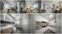 两房A/B户型集平分布正在1栋